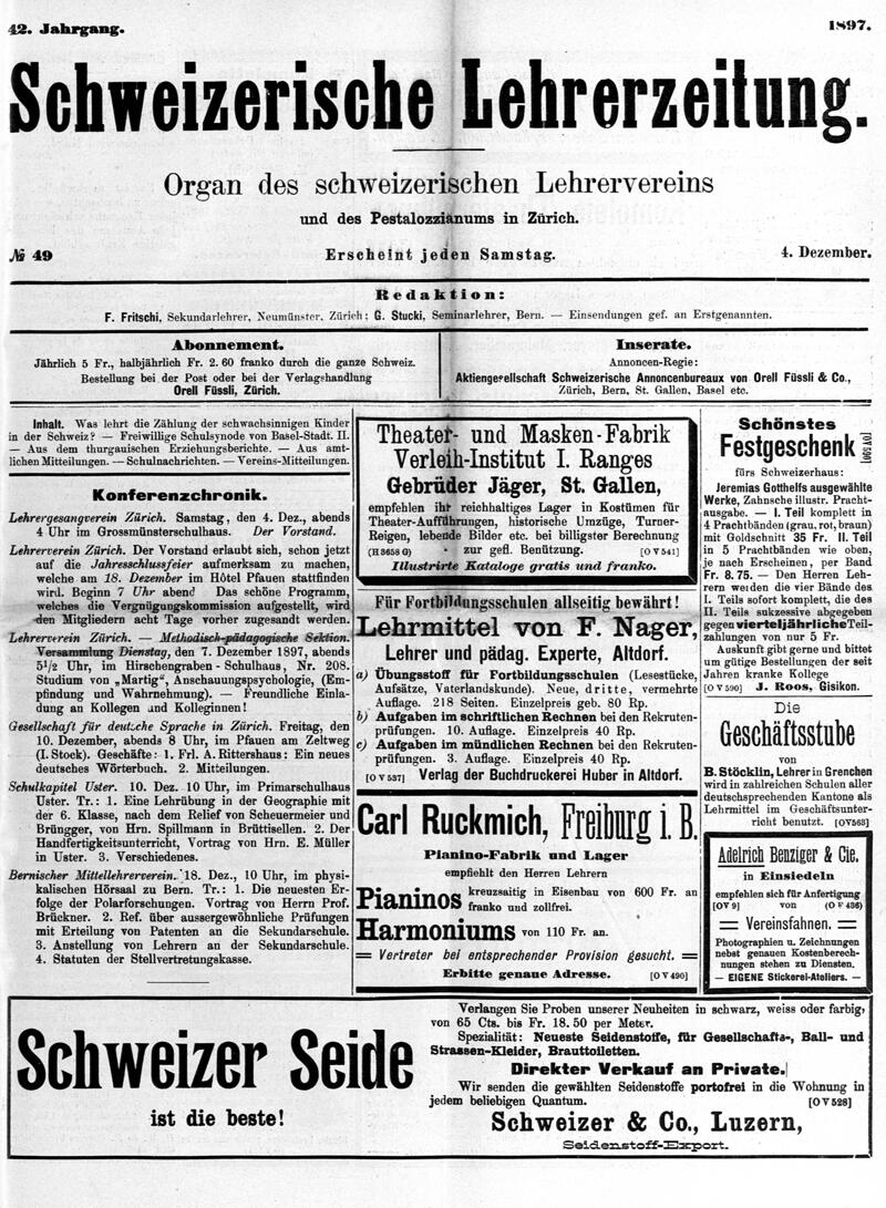 Buchumschlag - Heft 49