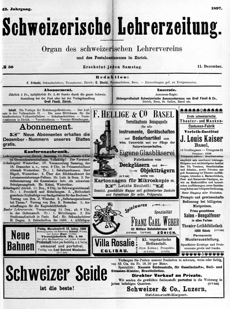 Buchumschlag - Heft 50