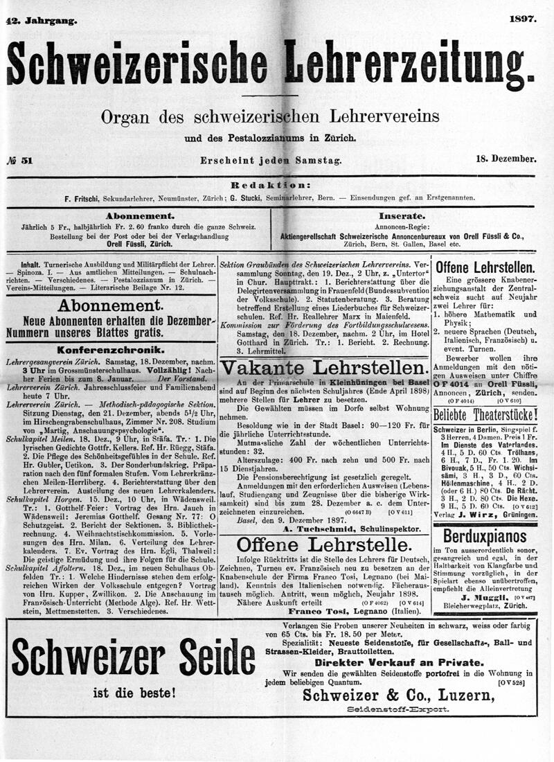 Buchumschlag - Heft 51