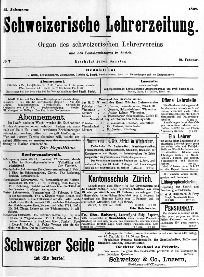 Buchumschlag - Heft 7