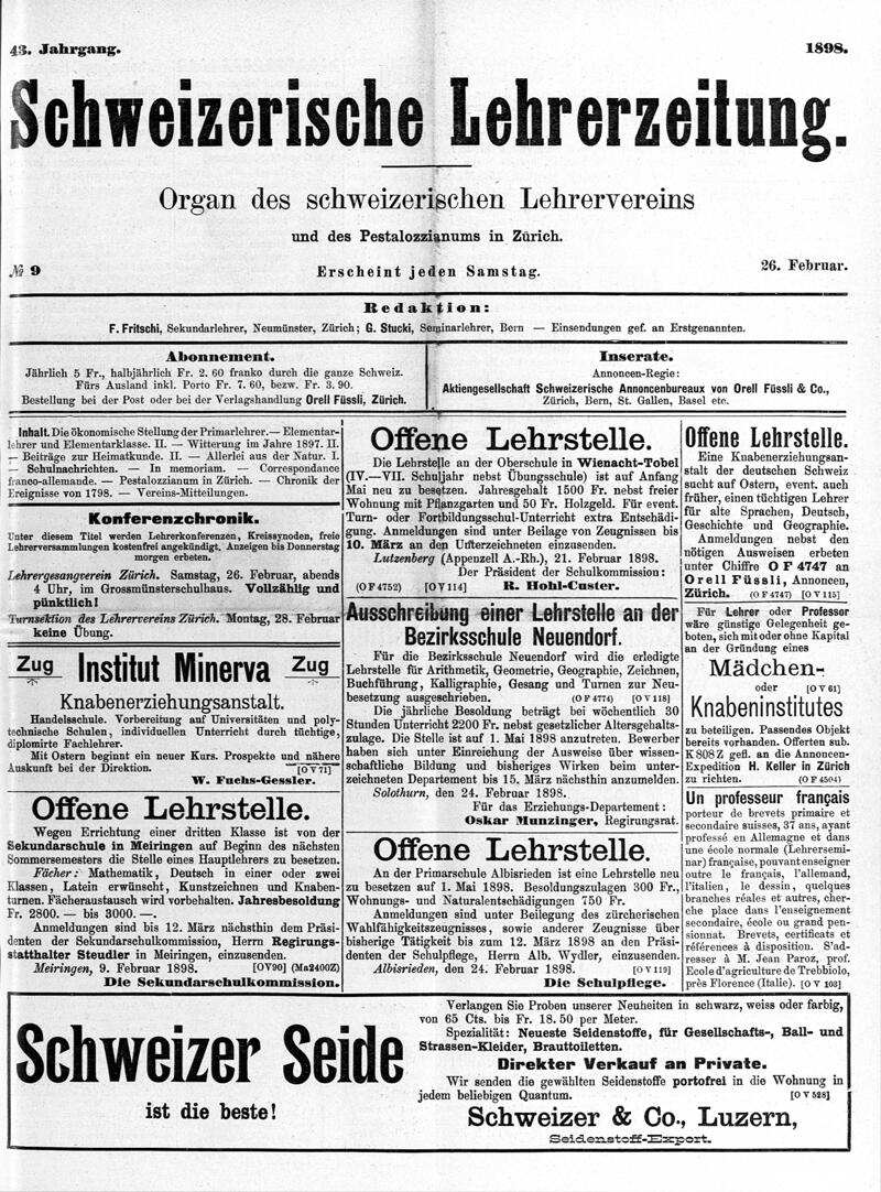 Buchumschlag - Heft 9