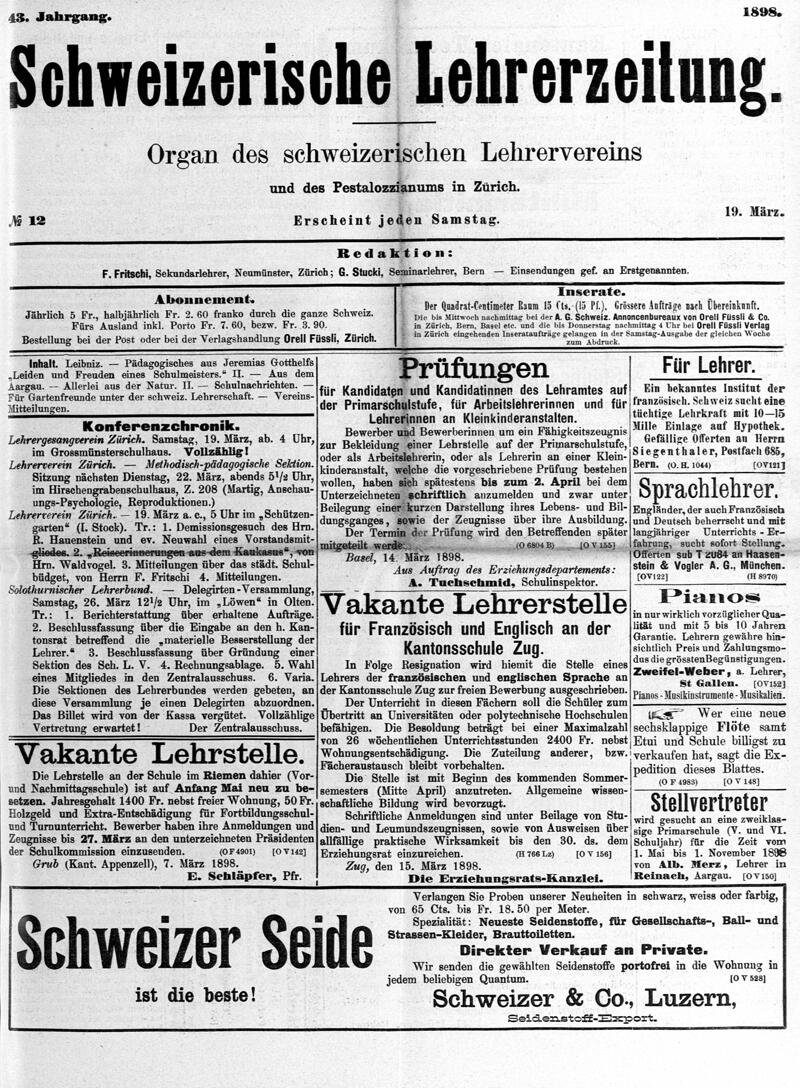 Buchumschlag - Heft 12