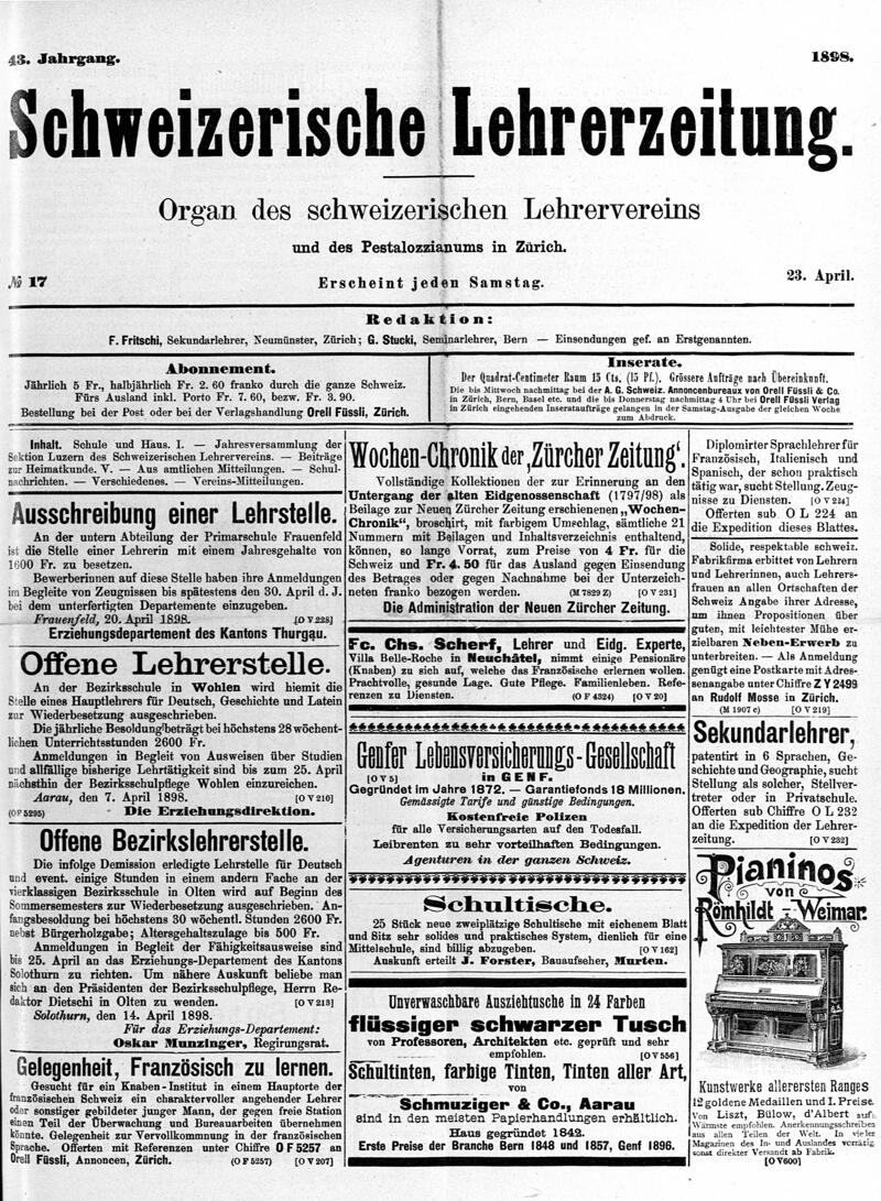 Buchumschlag - Heft 17