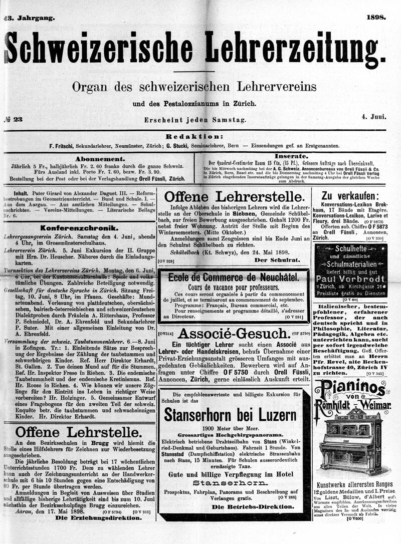 Buchumschlag - Heft 23