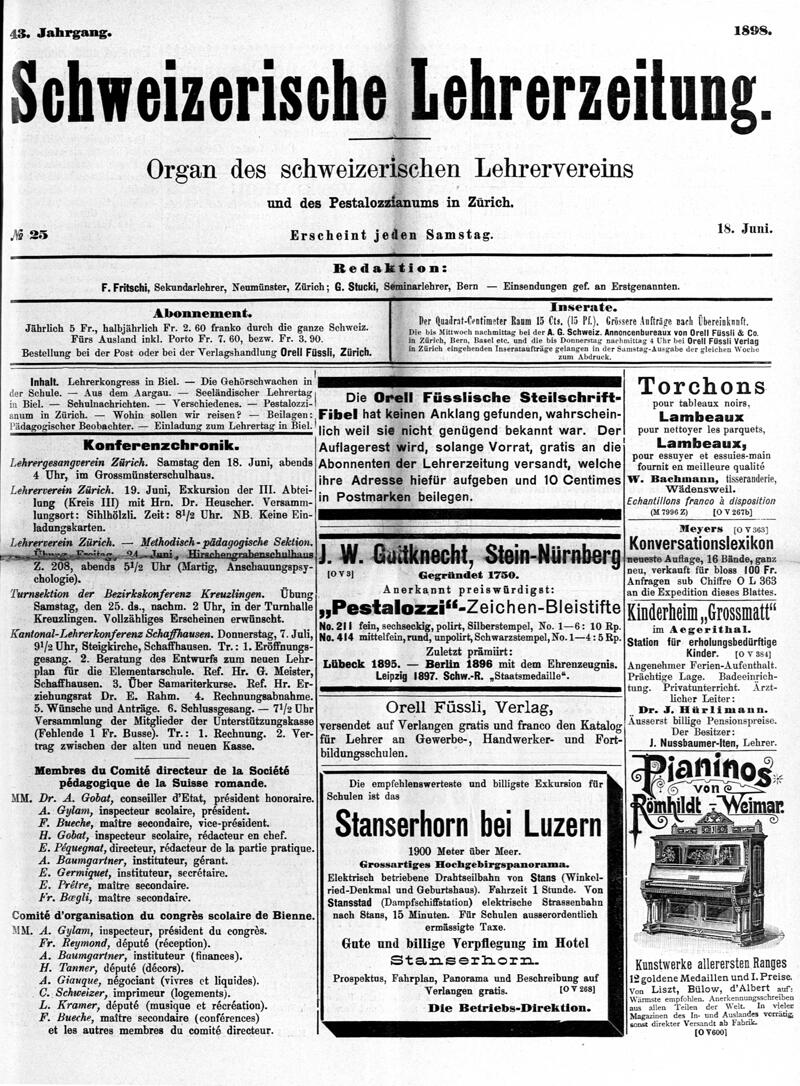 Buchumschlag - Heft 25