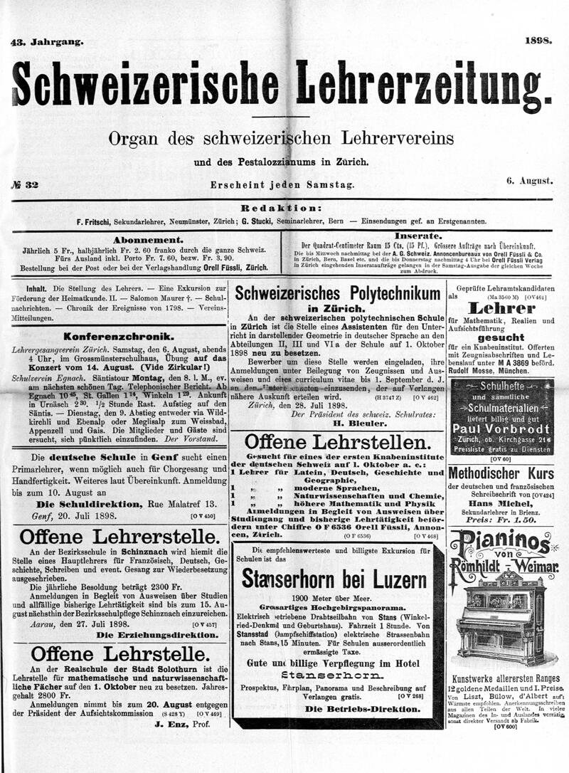 Buchumschlag - Heft 32