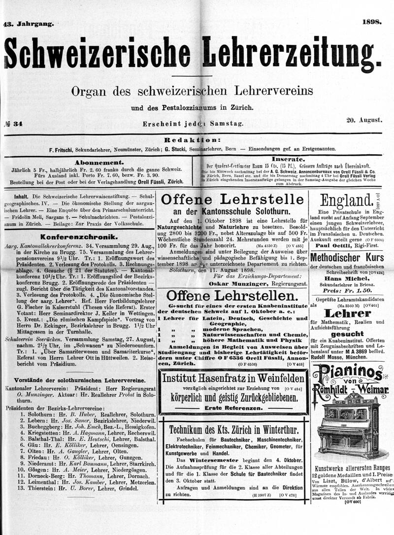 Buchumschlag - Heft 34