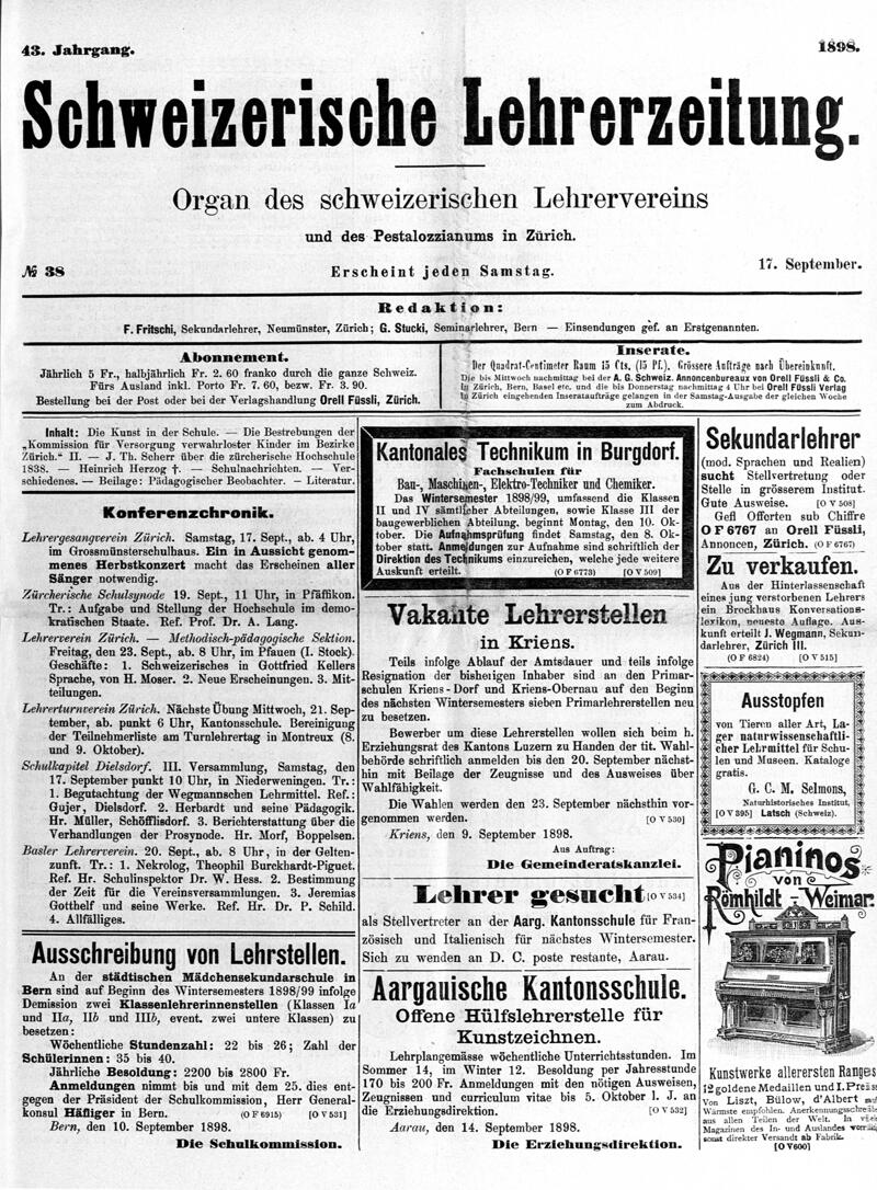 Buchumschlag - Heft 38