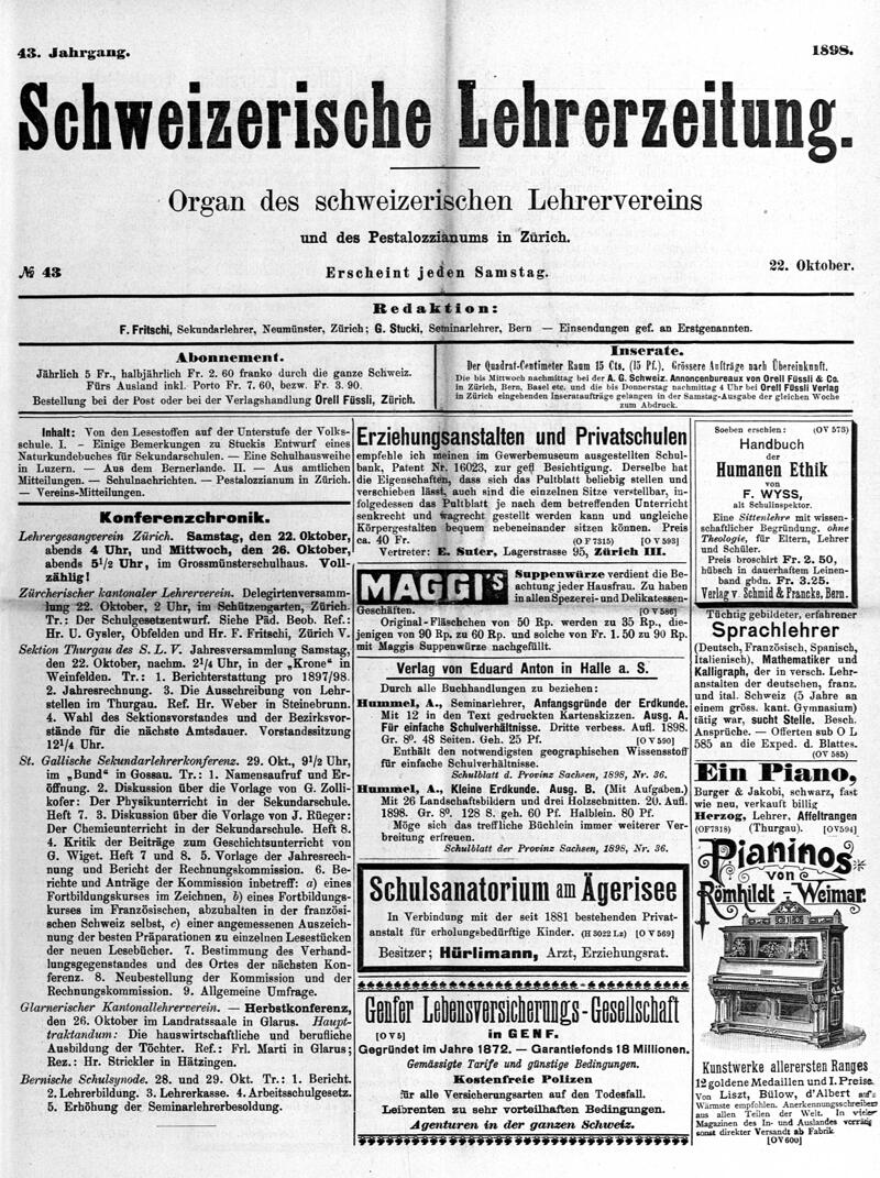 Buchumschlag - Heft 43