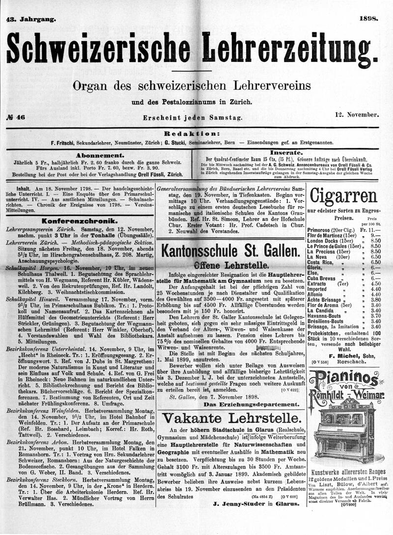 Buchumschlag - Heft 46