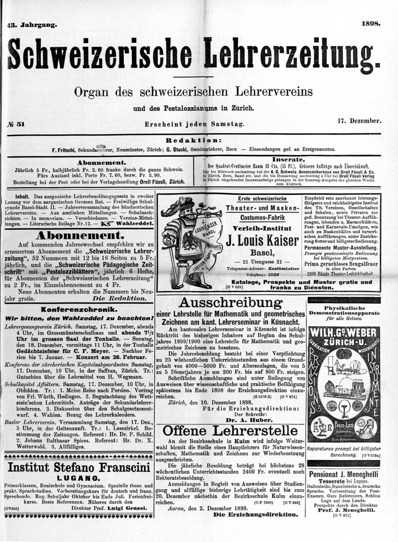 Buchumschlag - Heft 51