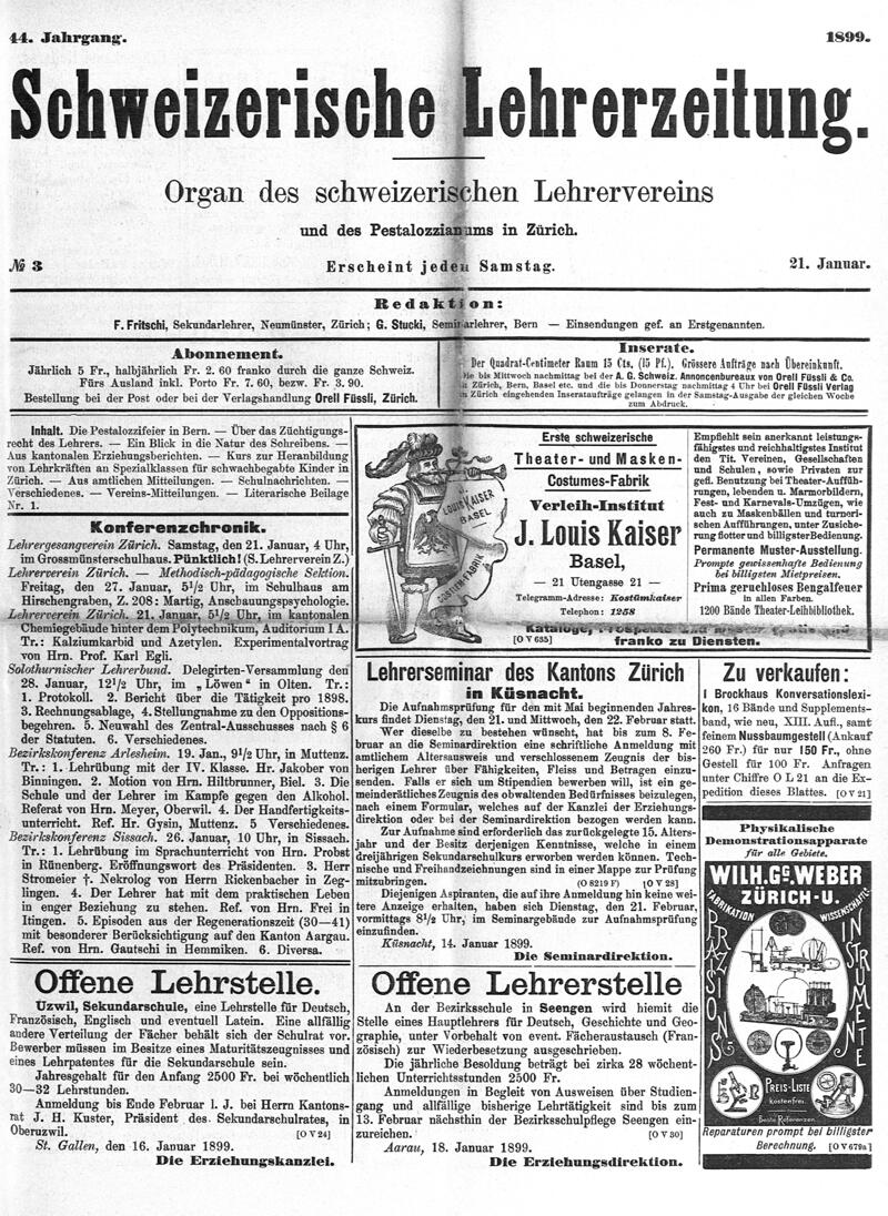 Buchumschlag - Heft 3