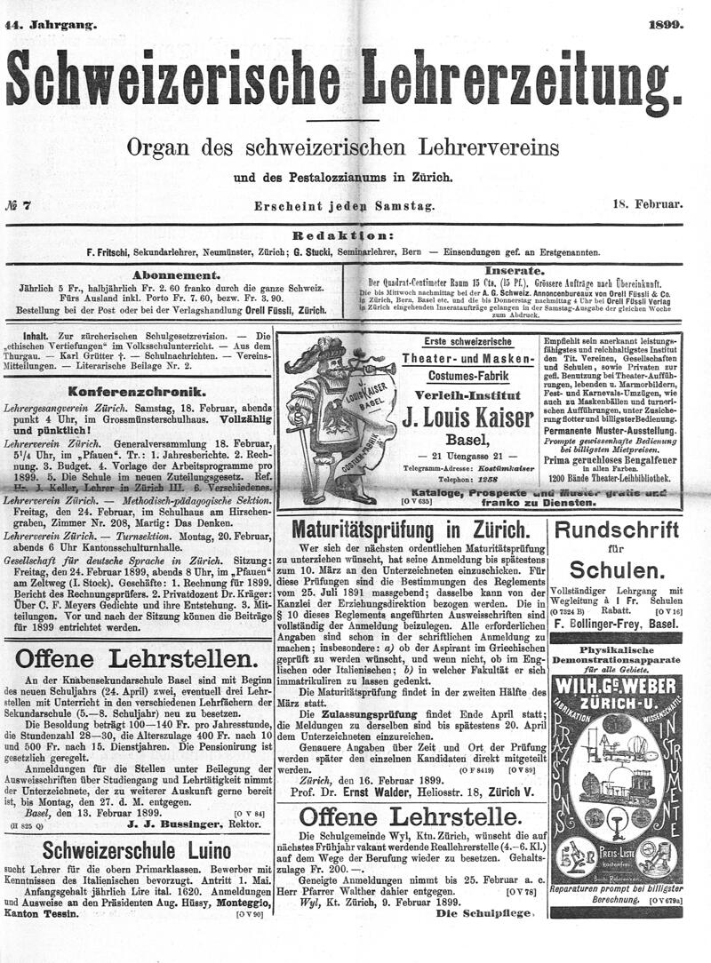 Buchumschlag - Heft 7