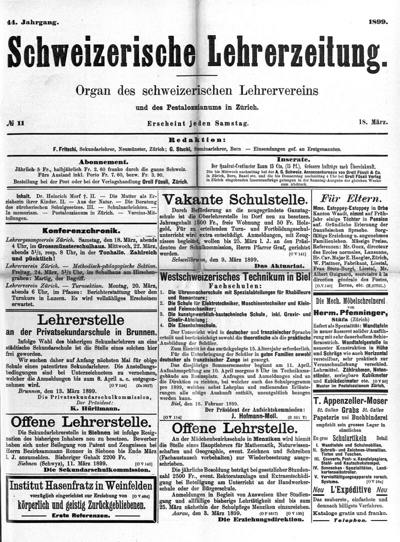 Buchumschlag - Heft 11