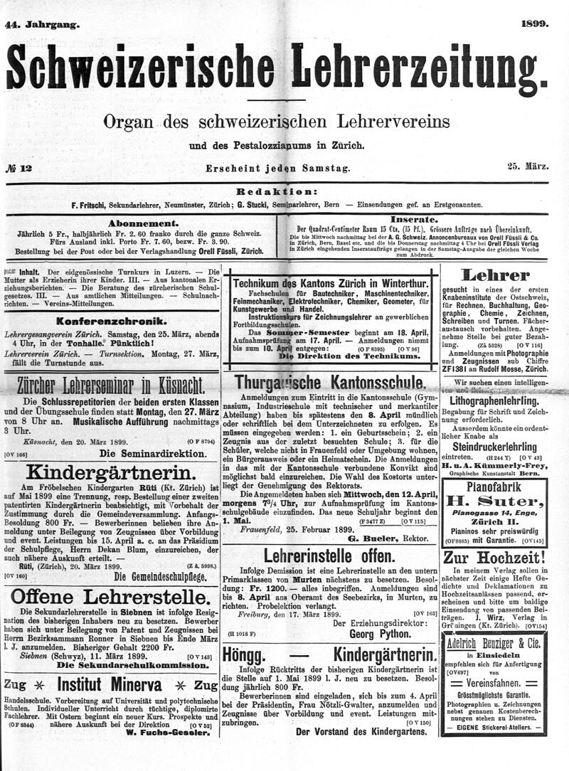 Buchumschlag - Heft 12
