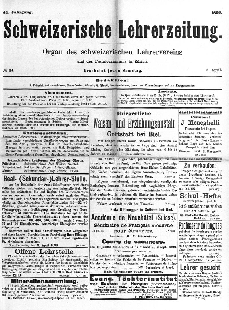 Buchumschlag - Heft 14