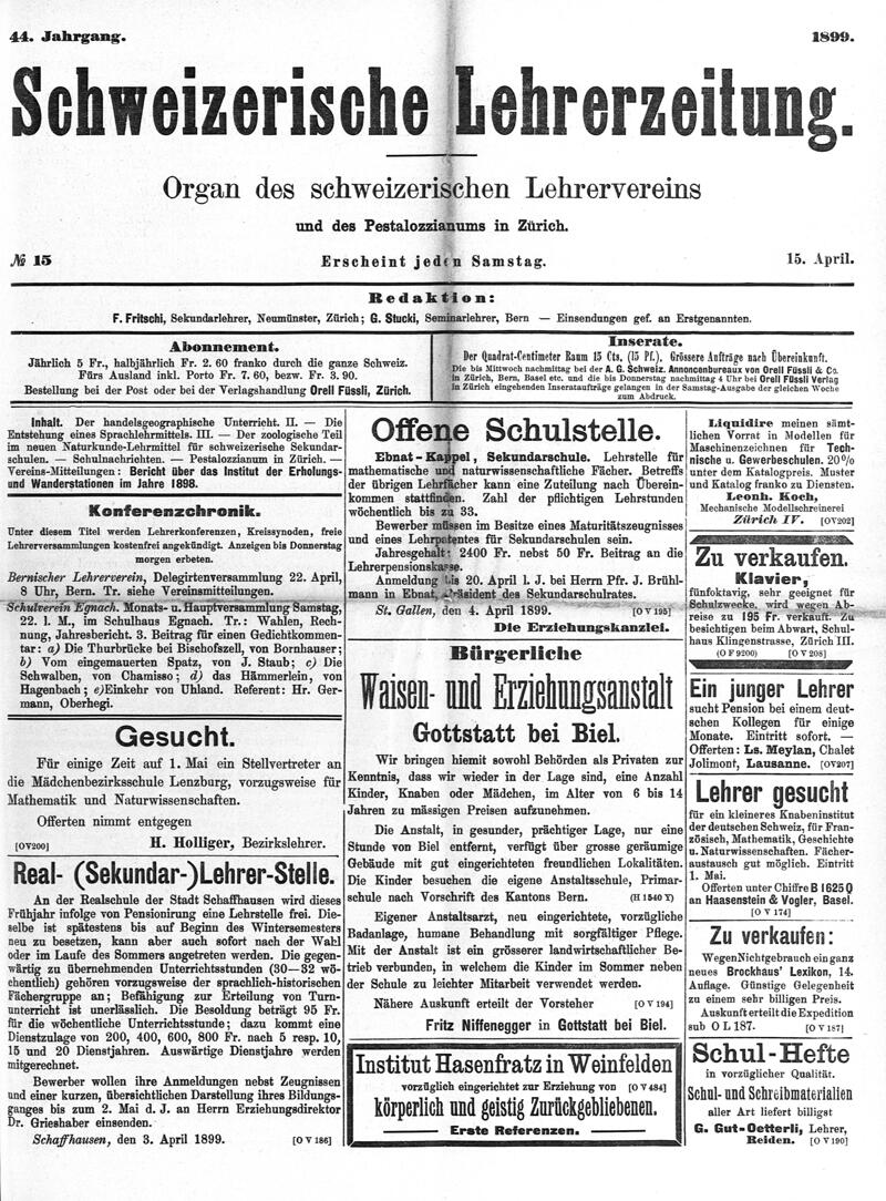 Buchumschlag - Heft 15