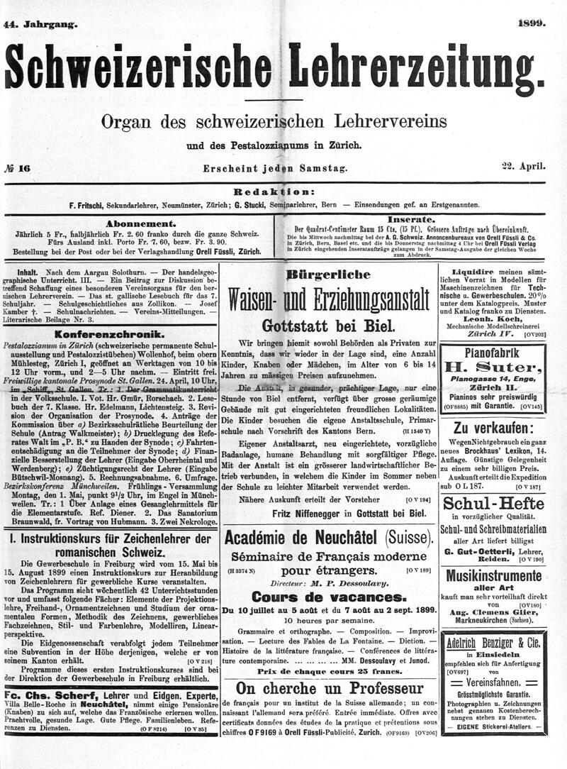 Buchumschlag - Heft 16