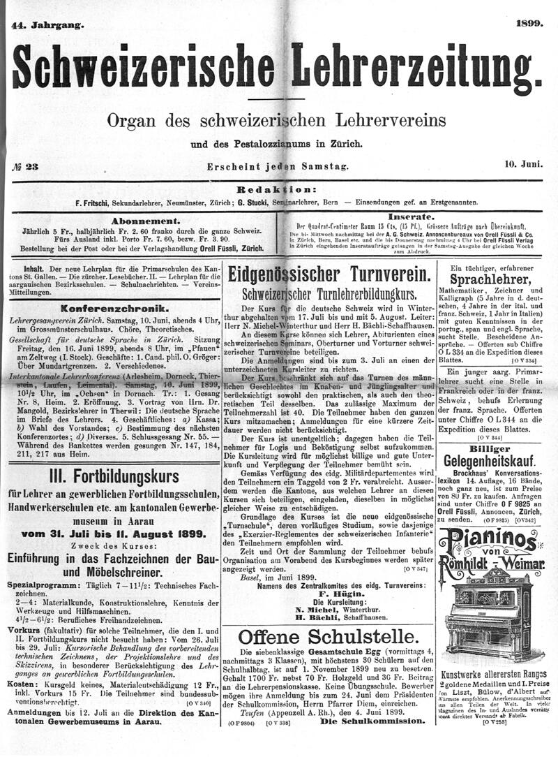 Buchumschlag - Heft 23