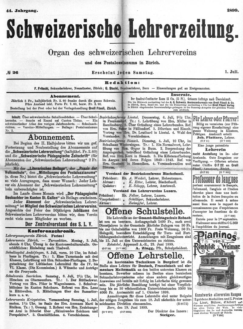 Buchumschlag - Heft 26