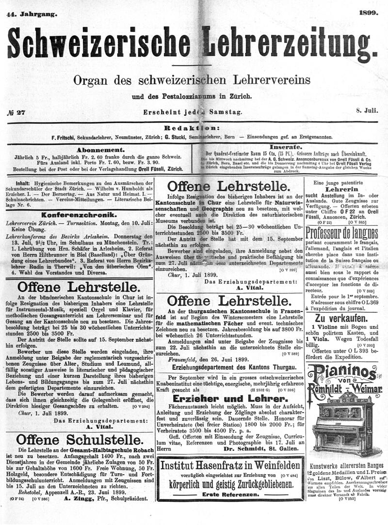 Buchumschlag - Heft 27