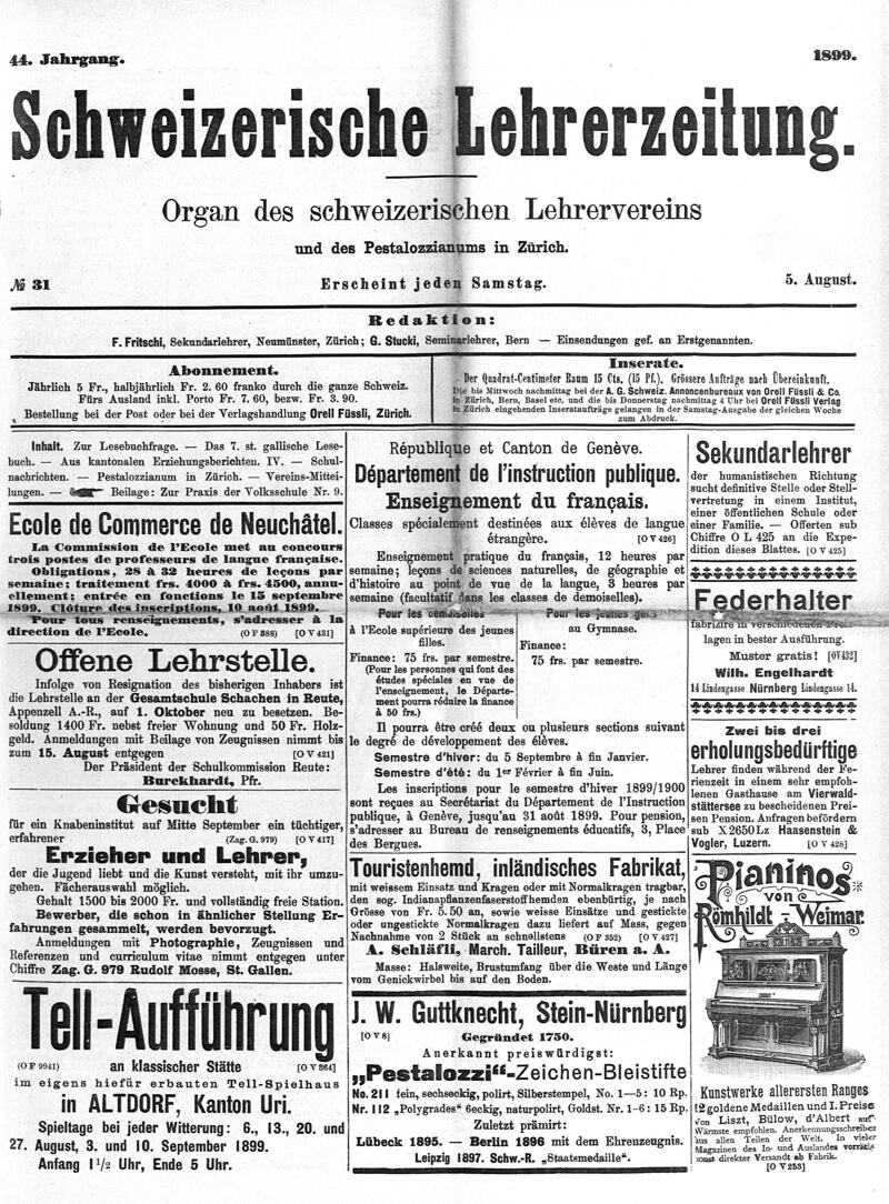 Buchumschlag - Heft 31