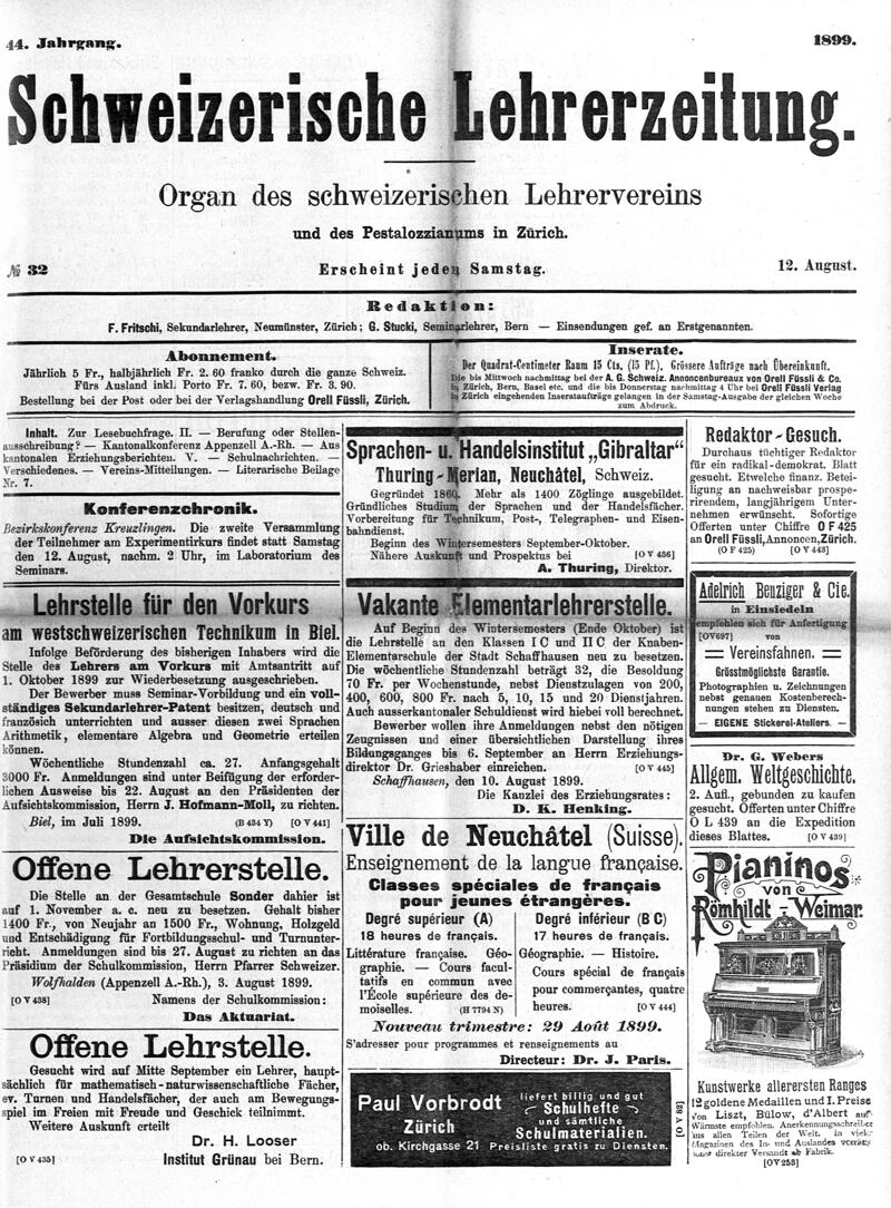 Buchumschlag - Heft 32