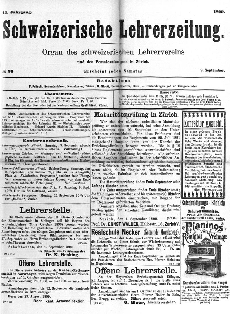 Buchumschlag - Heft 36