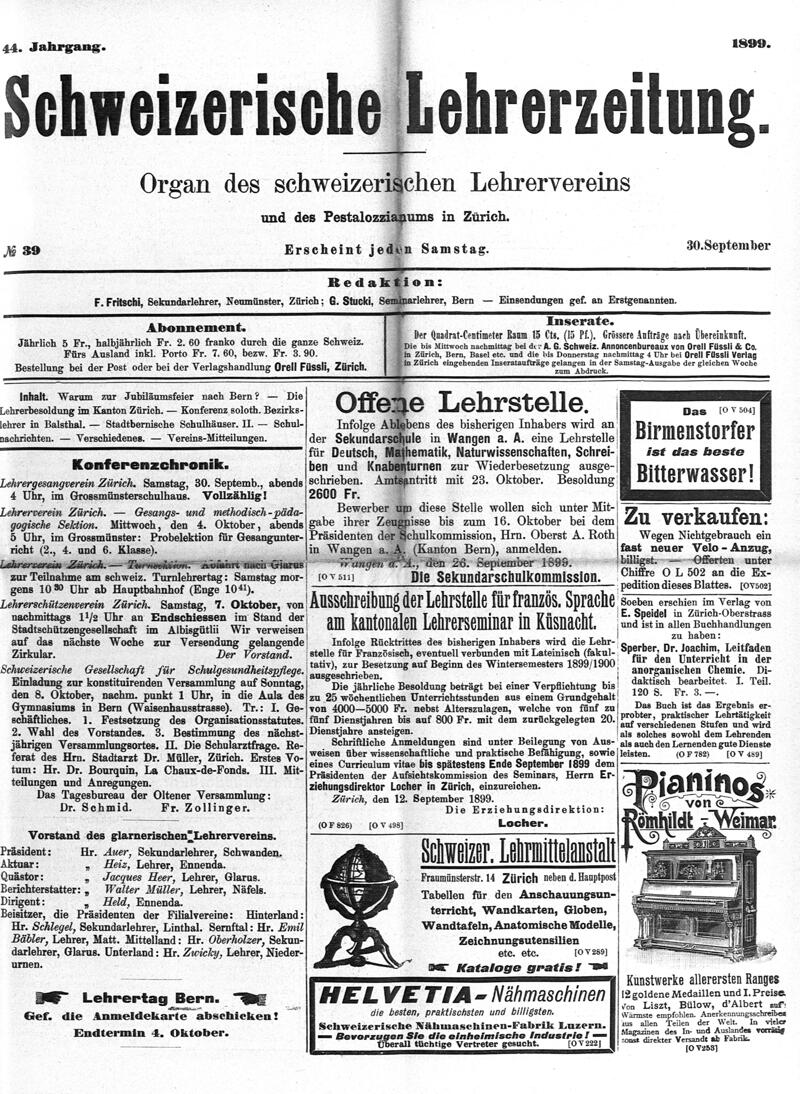 Buchumschlag - Heft 39