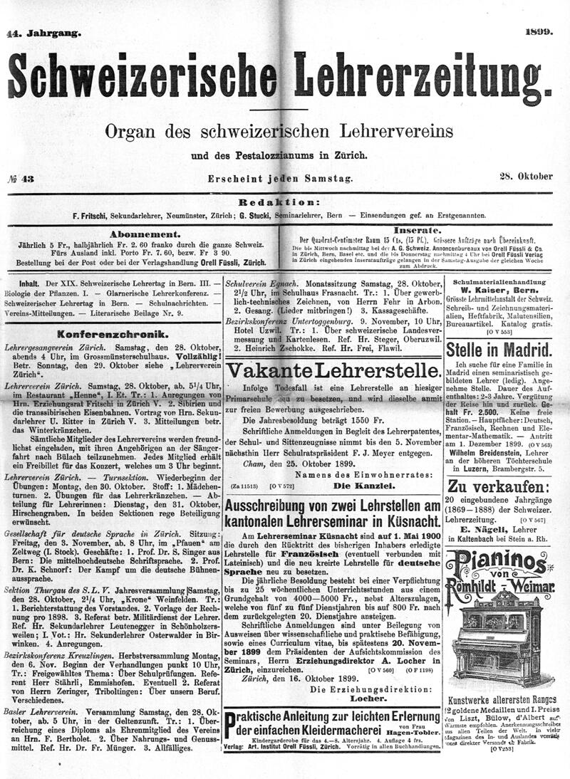 Buchumschlag - Heft 43