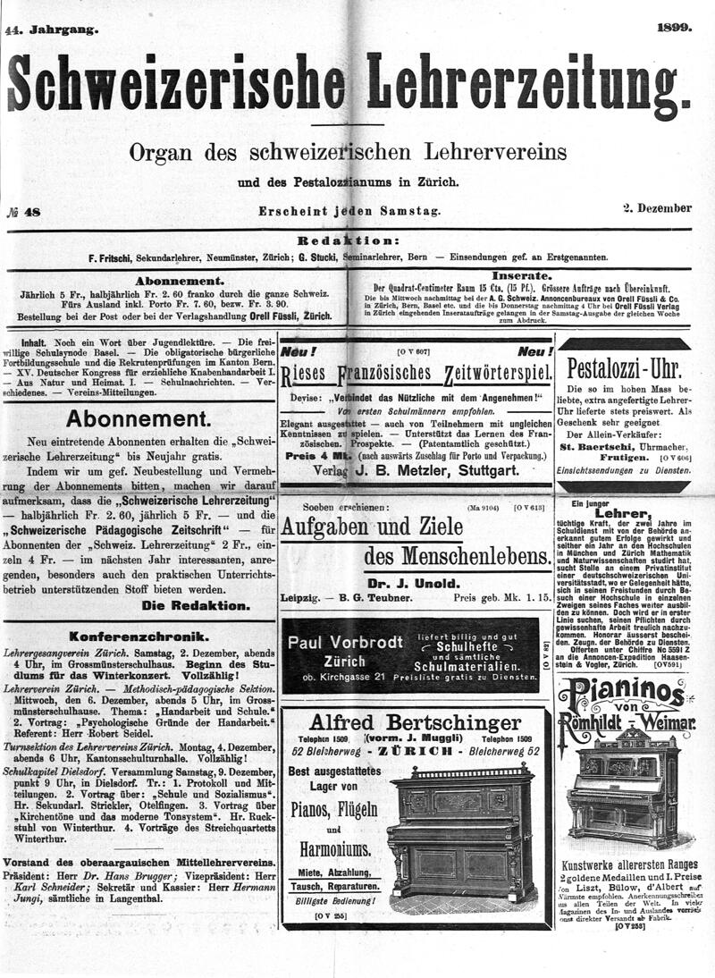 Buchumschlag - Heft 48