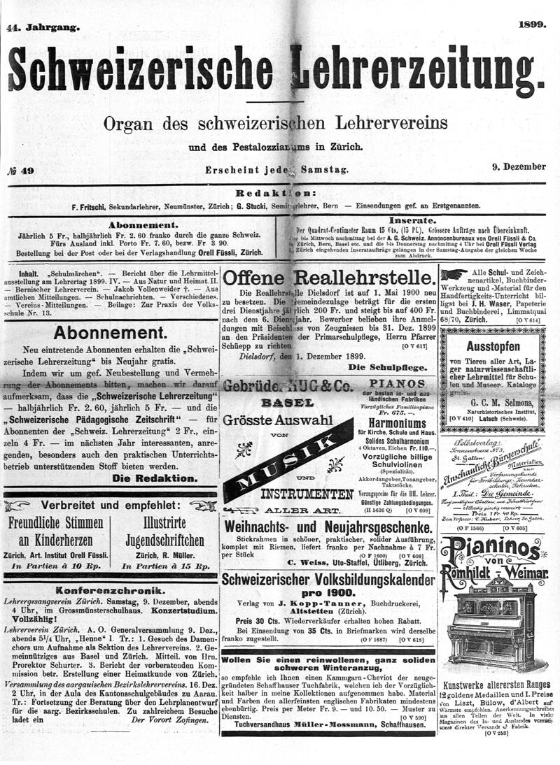 Buchumschlag - Heft 49