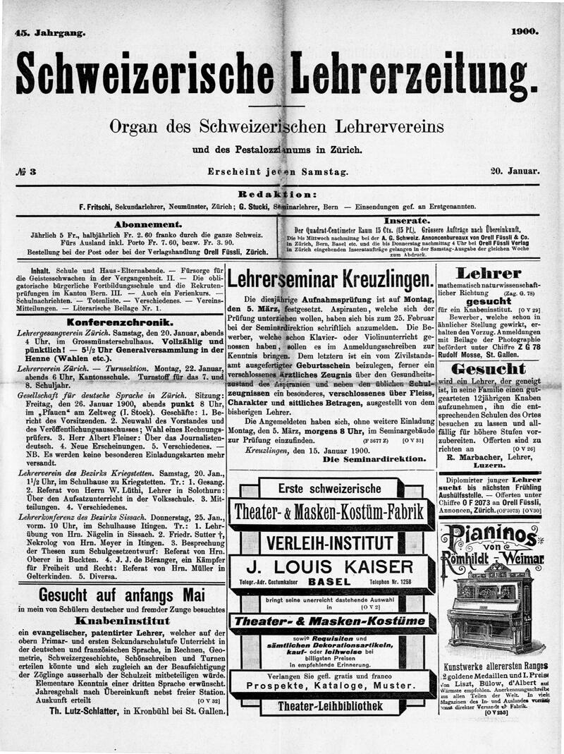 Buchumschlag - Heft 3