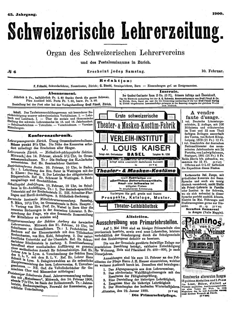 Buchumschlag - Heft 6