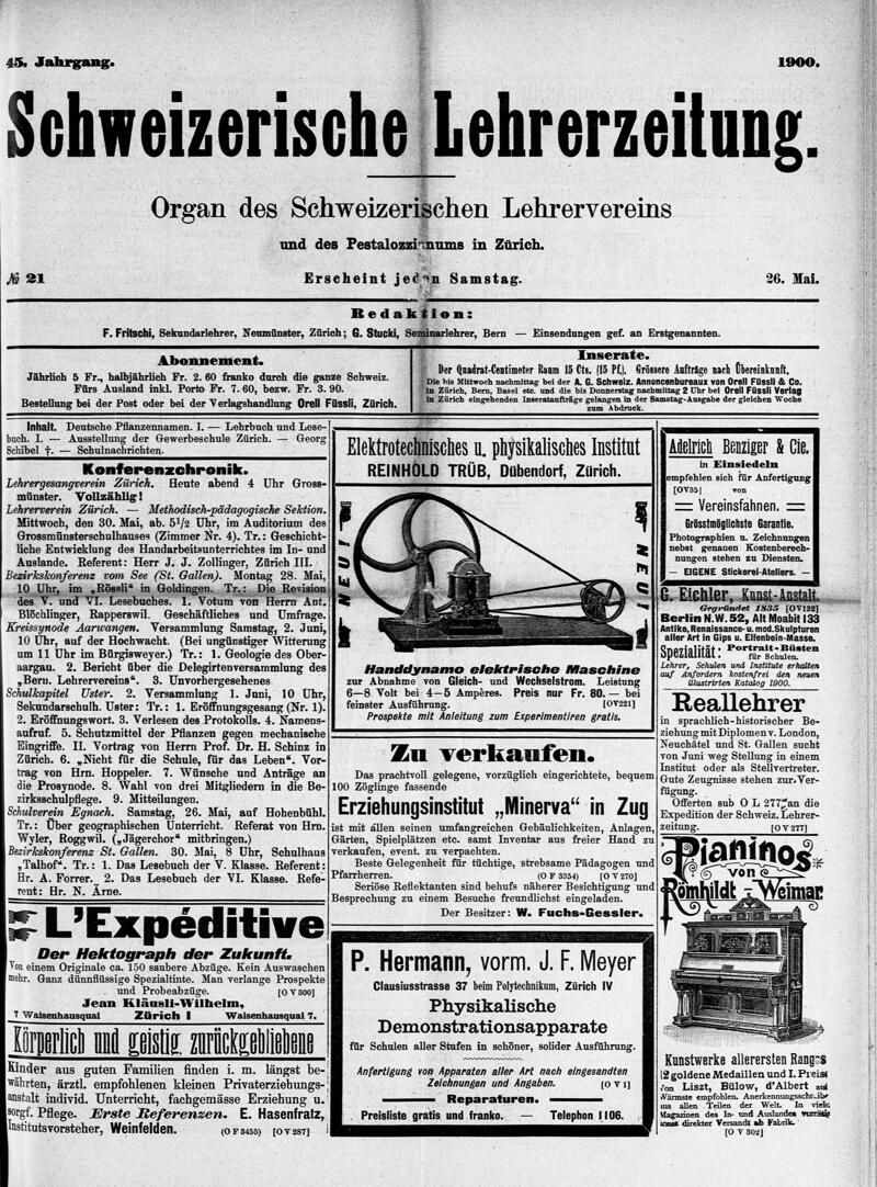Buchumschlag - Heft 21