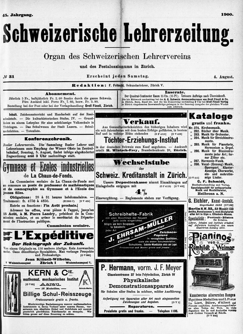 Buchumschlag - Heft 31