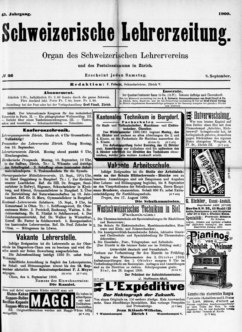 Buchumschlag - Heft 36