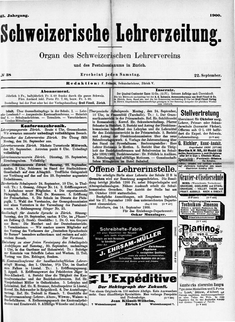 Buchumschlag - Heft 38