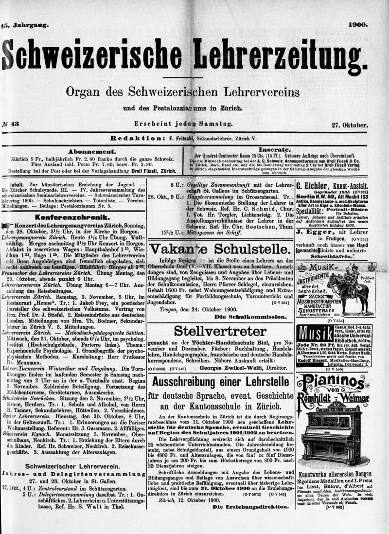 Buchumschlag - Heft 43