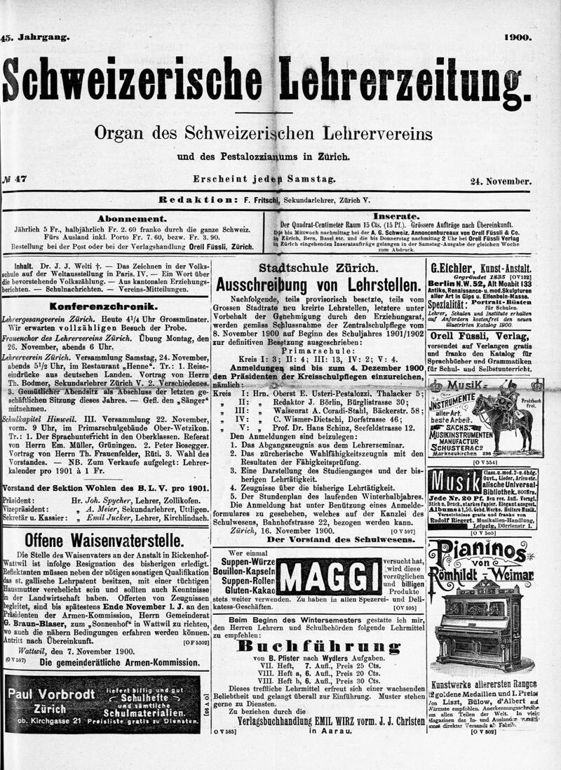 Buchumschlag - Heft 47