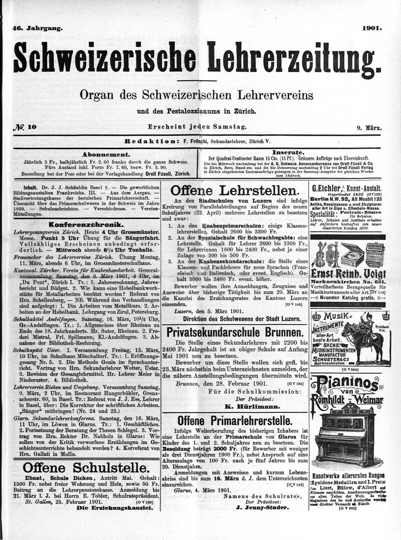 Buchumschlag - Heft 10