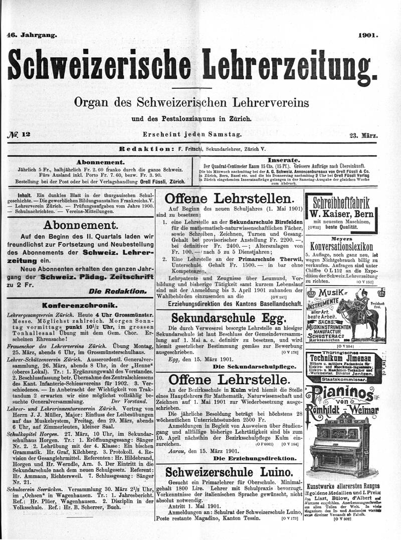 Buchumschlag - Heft 12