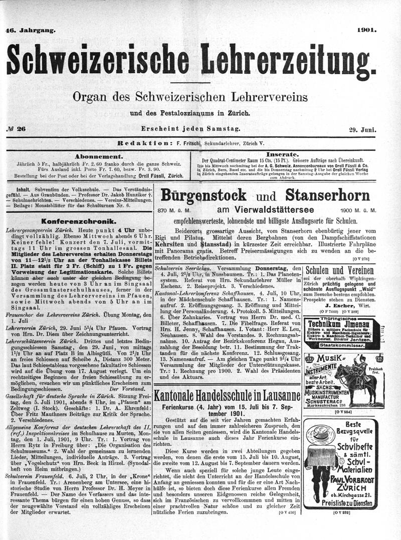 Buchumschlag - Heft 26