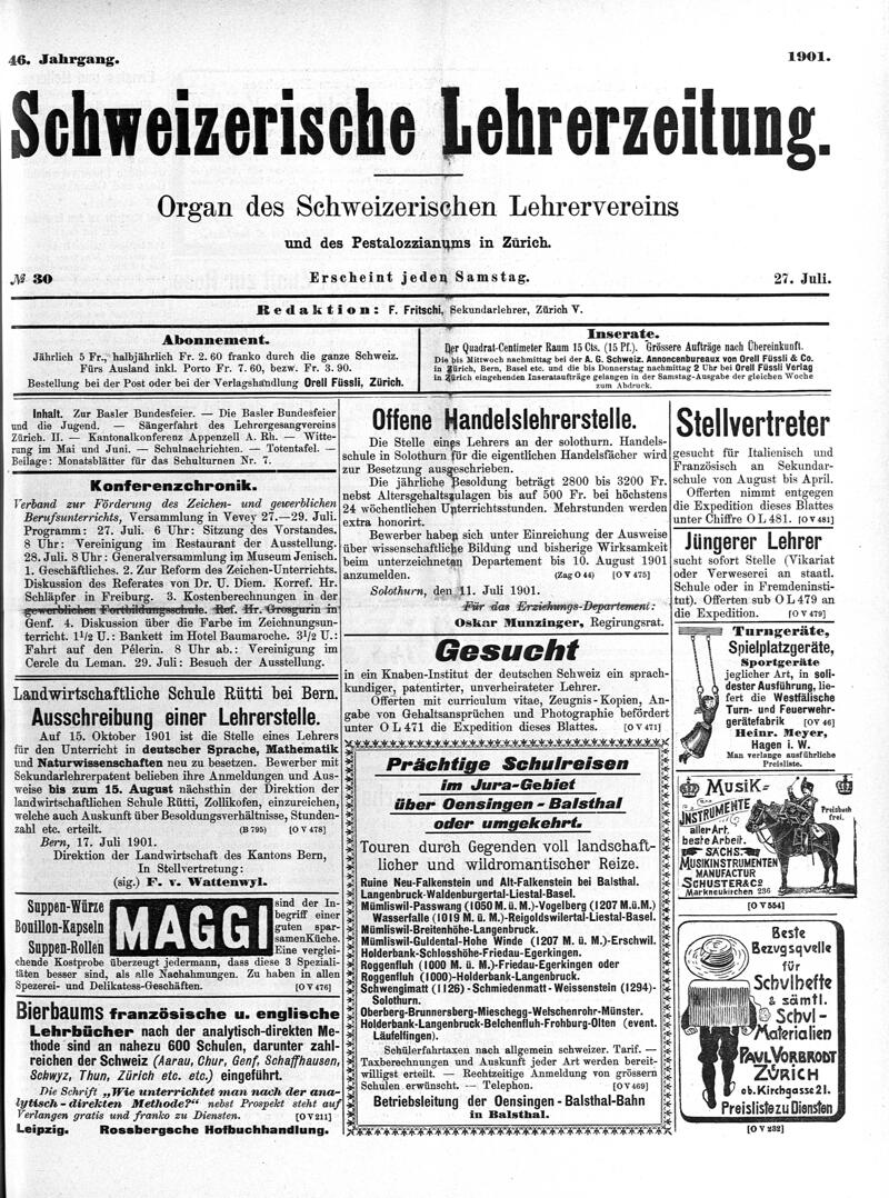 Buchumschlag - Heft 30