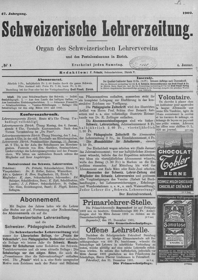 Buchumschlag - Heft 1