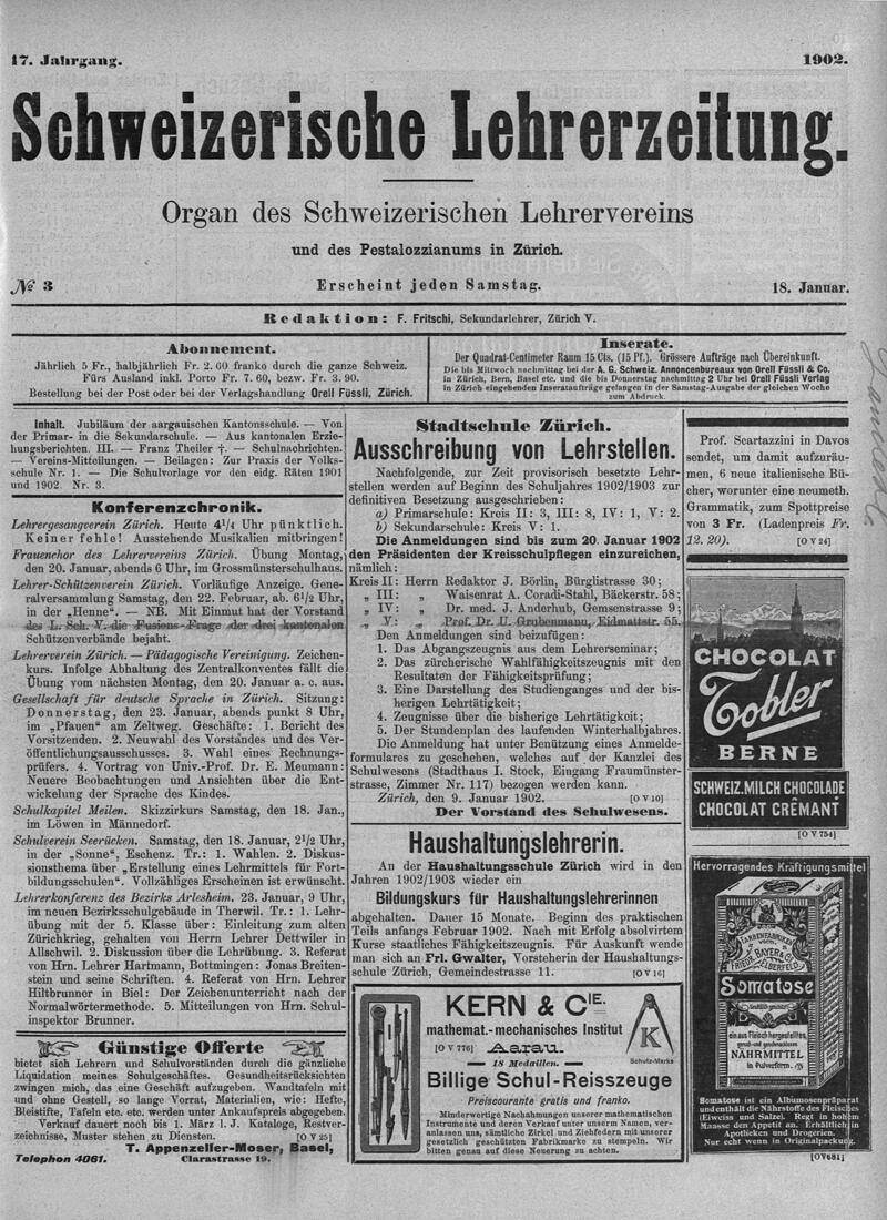 Buchumschlag - Heft 3
