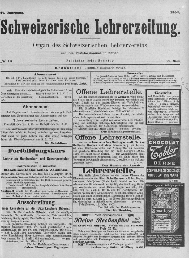 Buchumschlag - Heft 13