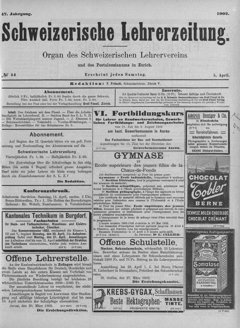 Buchumschlag - Heft 14