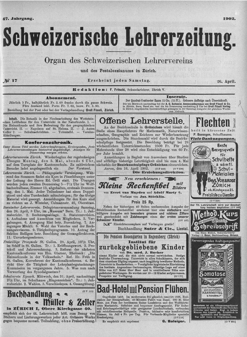 Buchumschlag - Heft 17