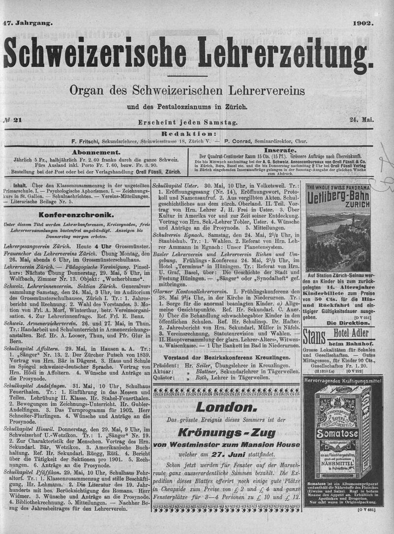 Buchumschlag - Heft 21